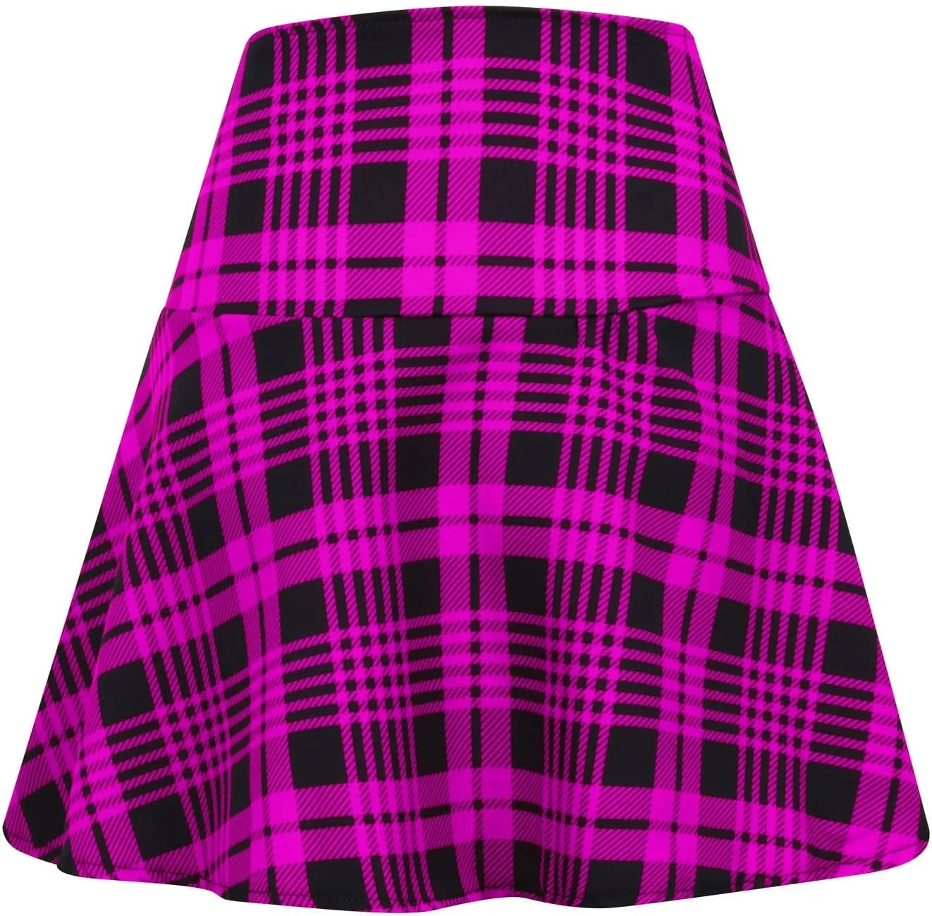 Womens Plaid Skirt,High-Waisted Sexy Wrap Pleated Skirt Fashion Vinatge A-line Skirt Casual Uniform Mini Skirts