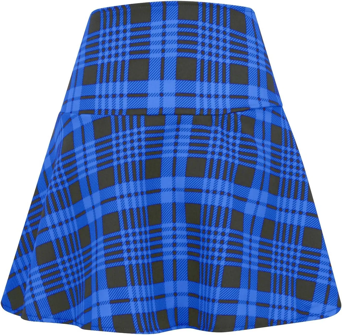 Womens Plaid Skirt,High-Waisted Sexy Wrap Pleated Skirt Fashion Vinatge A-line Skirt Casual Uniform Mini Skirts