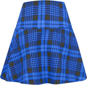 Womens Plaid Skirt,High-Waisted Sexy Wrap Pleated Skirt Fashion Vinatge A-line Skirt Casual Uniform Mini Skirts