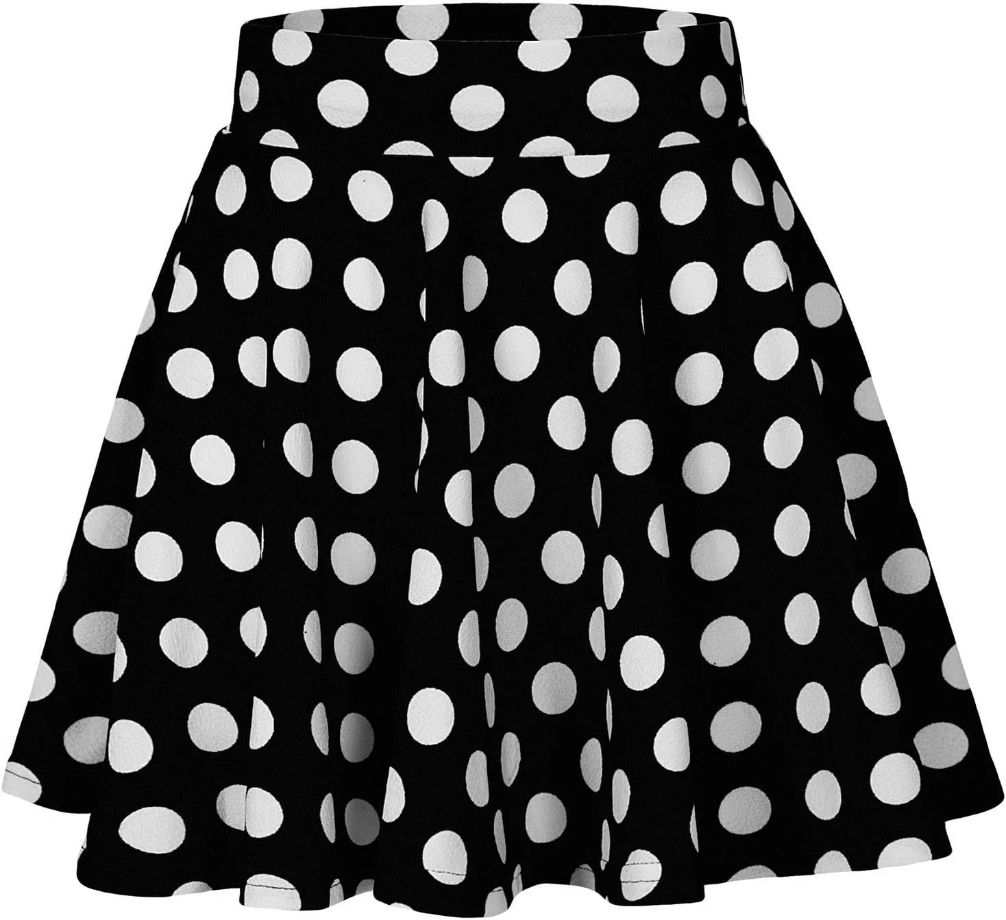Women's Pleated Mini Skater Skirt Stretch Basic School Cheerleader Tennis Skirt Comfy Casual Uniform 2025 Summer