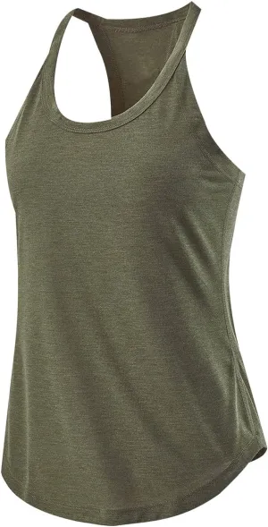 Womens Racerback Comfy Yoga Tank Tops Summer Scoop Neck Sleeveless Workout Shirts Soft Casual Running Gym Cami Top