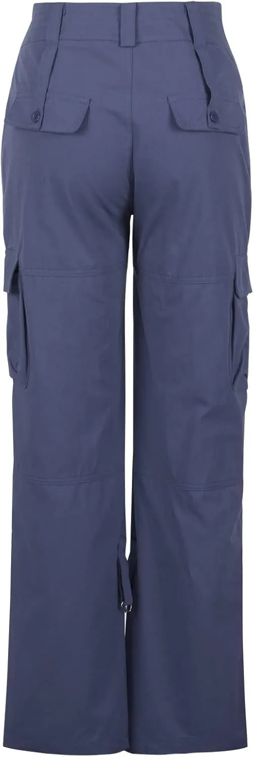 Women's Stretchy Tactical Cargo Pants High Waisted Casual Joggers Plus Size Skinny Trousers Cargo Pants with 6 Pockets