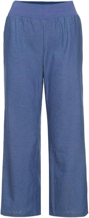 Womens Wide Leg Jeans Casual Baggy High Waisted Stretch Denim Pants Trousers