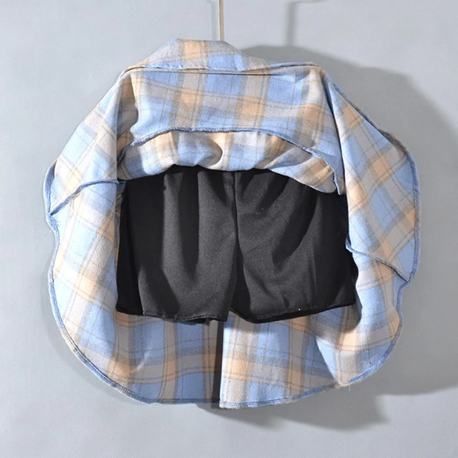 Women's Wool Blend Pleated Mini Skirt 2025 Trendy Skirt Schoolgirl Cute A-Line High Waisted Casual Skater Skirs