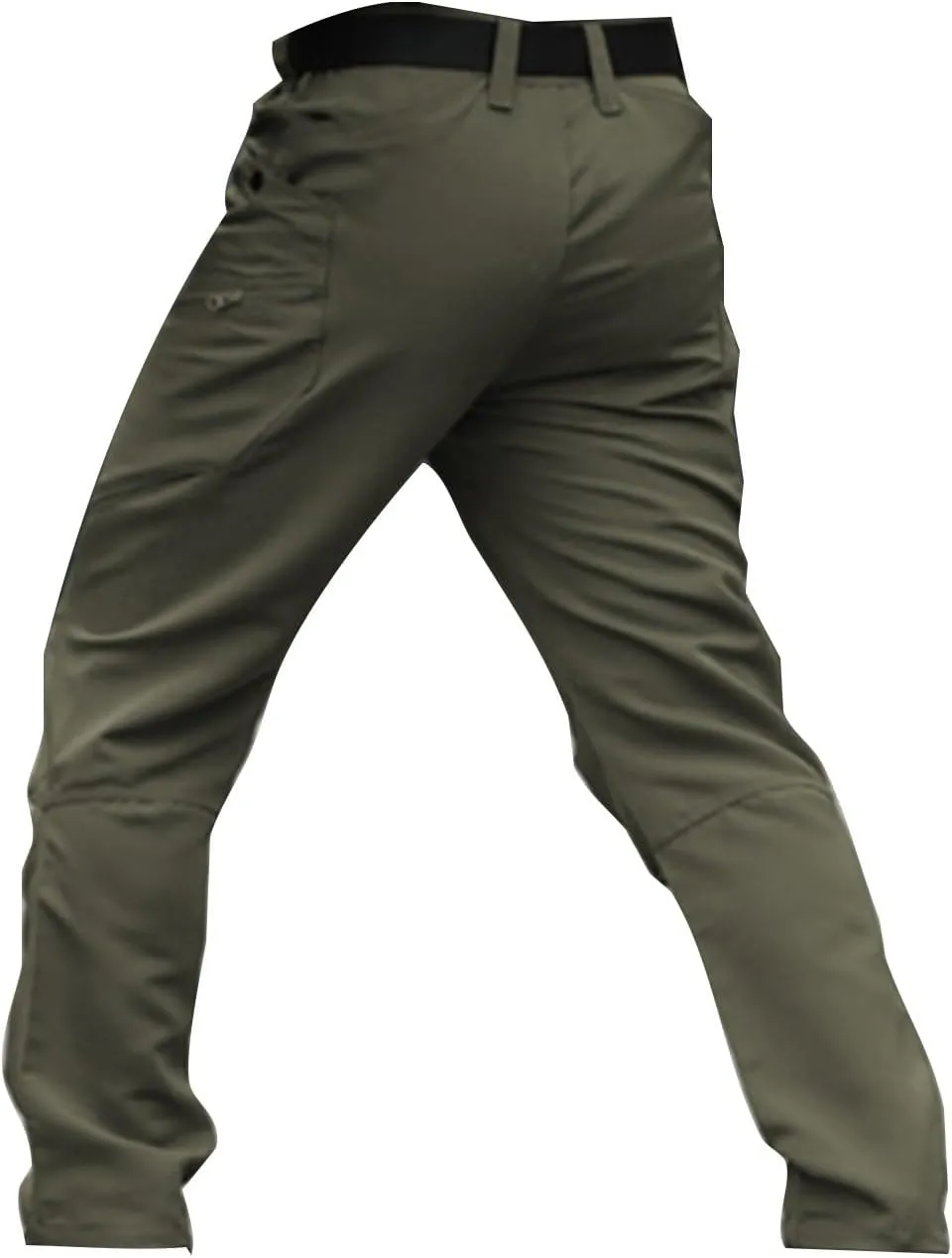 Work Pants for Men Stretch Hunting Resistant Lightweight Cargo Pants Multi-Pocket Classic Flexcamo Hiking Pants