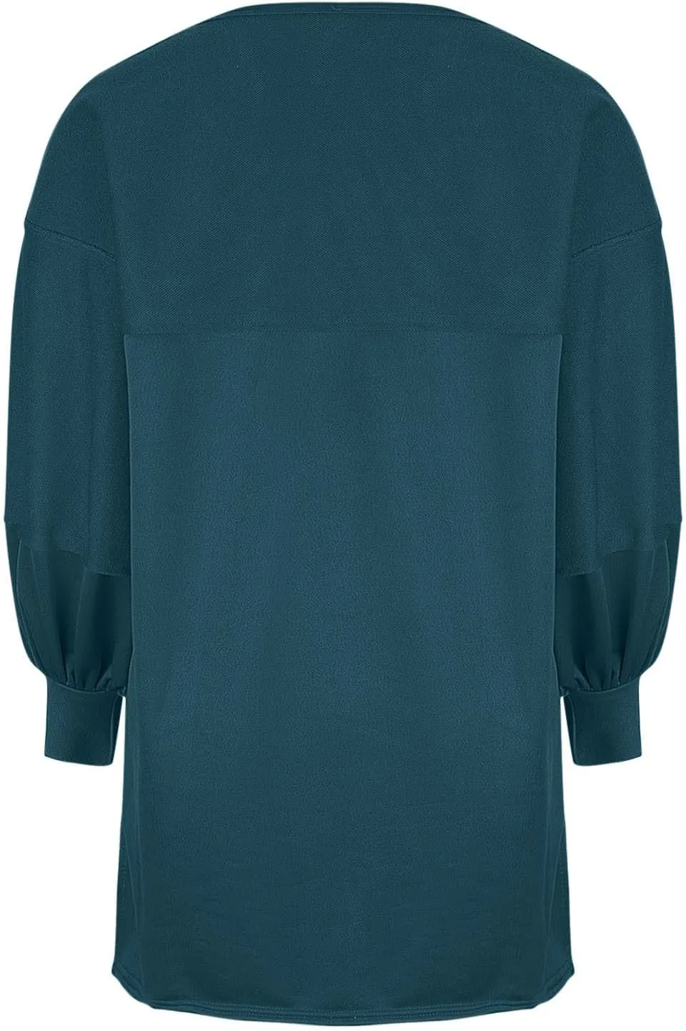 WYTong Summer Dresses for Women 2025 Casual Loose Long Sleeve Dresses Casual Ruffle A Line Swing Short Dresses