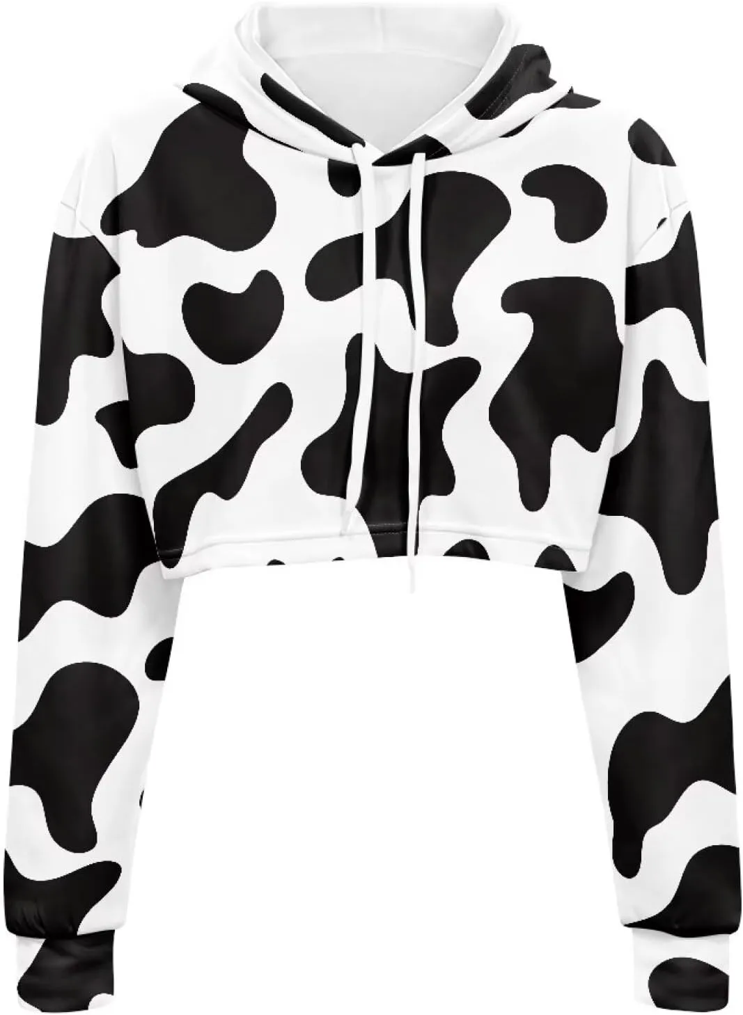 Ystardream Girl's Casual Sweatshirts Long Sleeve Crop Top Hoodies for Women