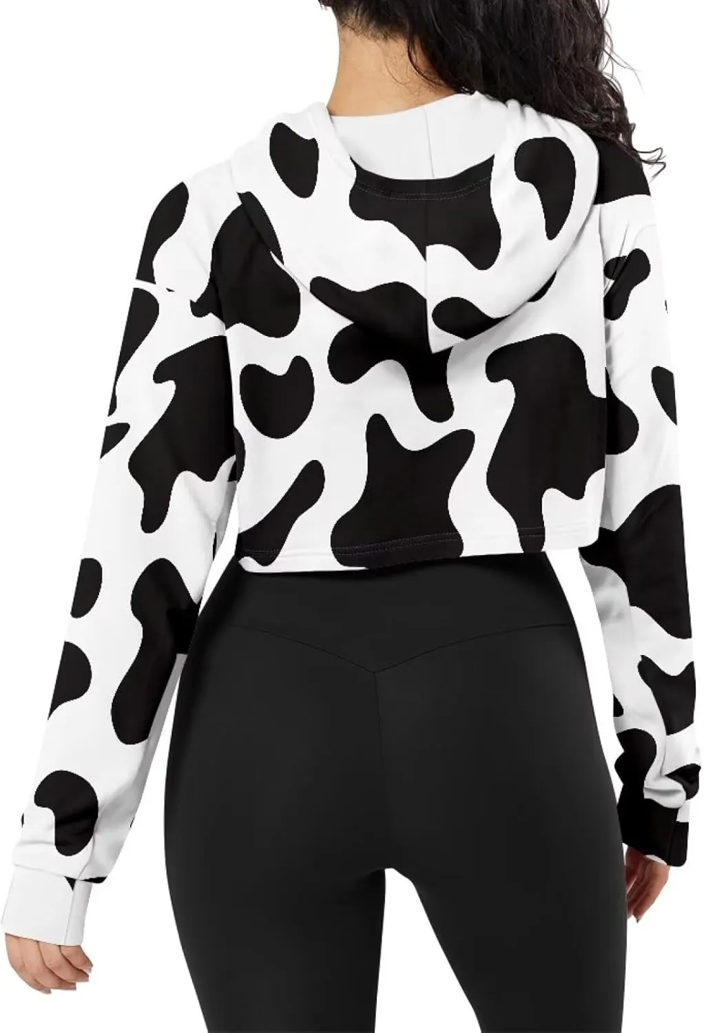 Ystardream Girl's Casual Sweatshirts Long Sleeve Crop Top Hoodies for Women