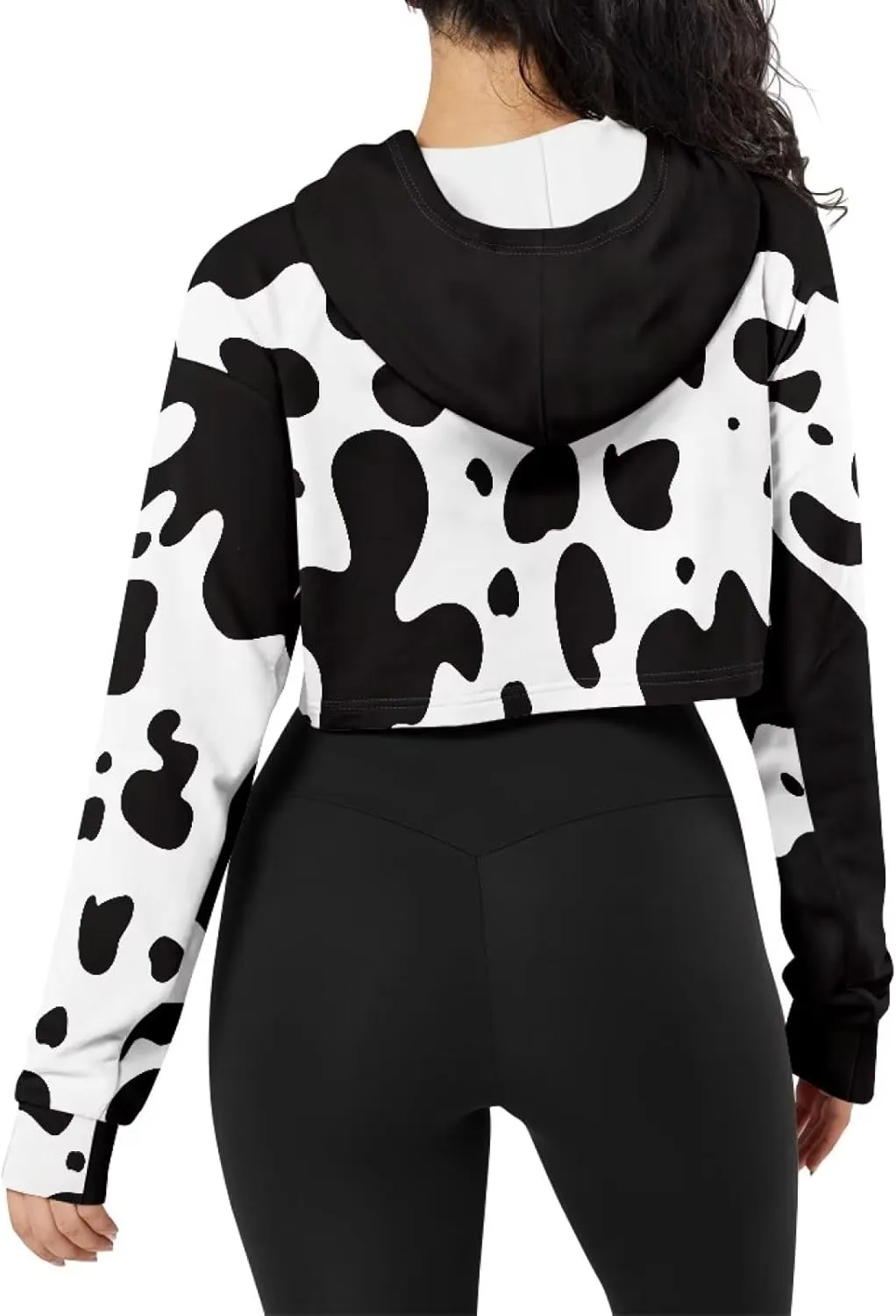 Ystardream Girl's Casual Sweatshirts Long Sleeve Crop Top Hoodies for Women
